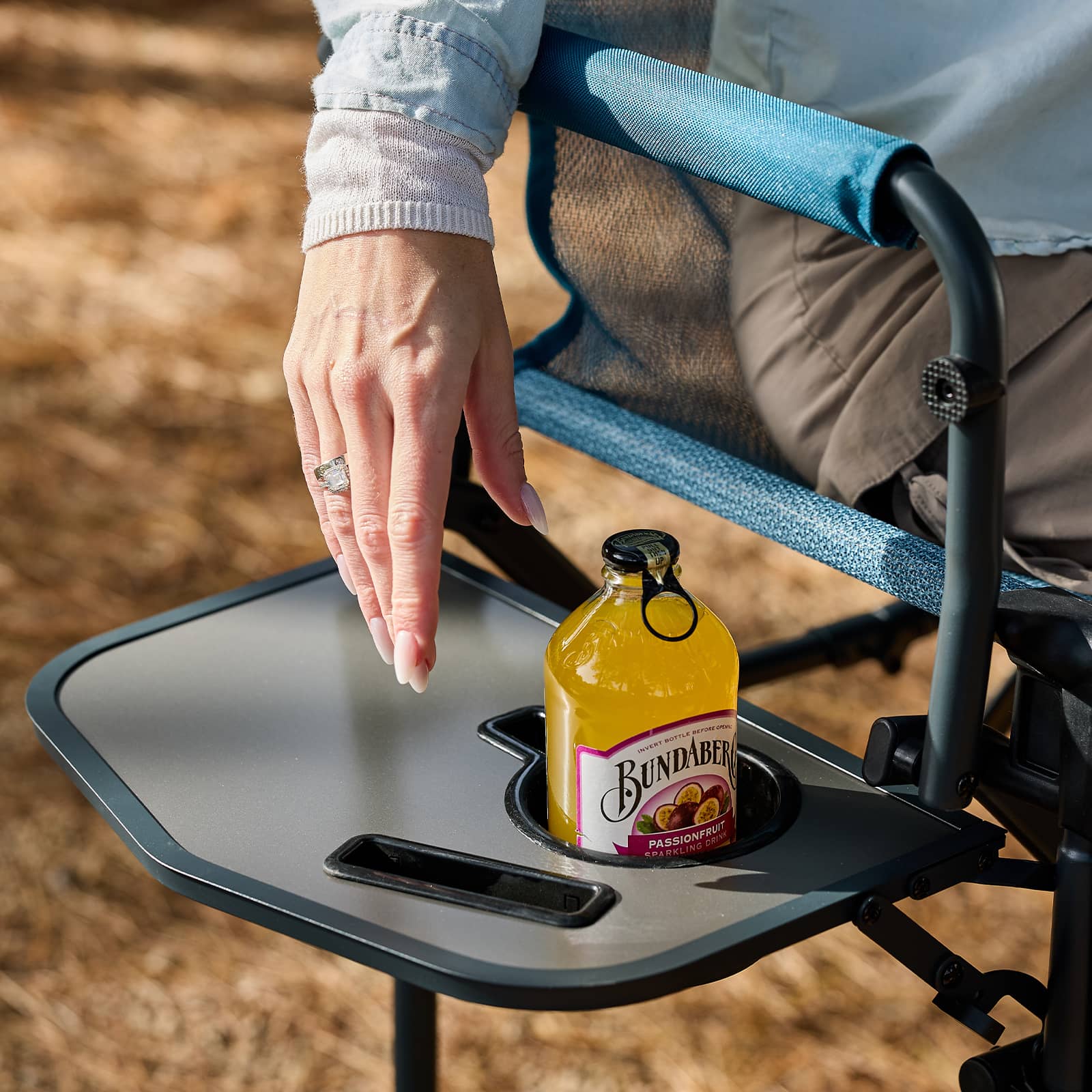 Portable Tall Folding Camping Chair