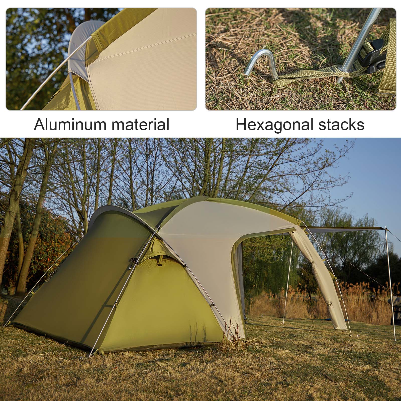 2 Person Lightweight Backpacking Tent