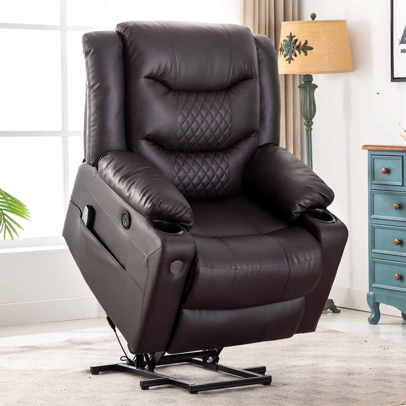Electric Massage Heat Lift Recliner Chair