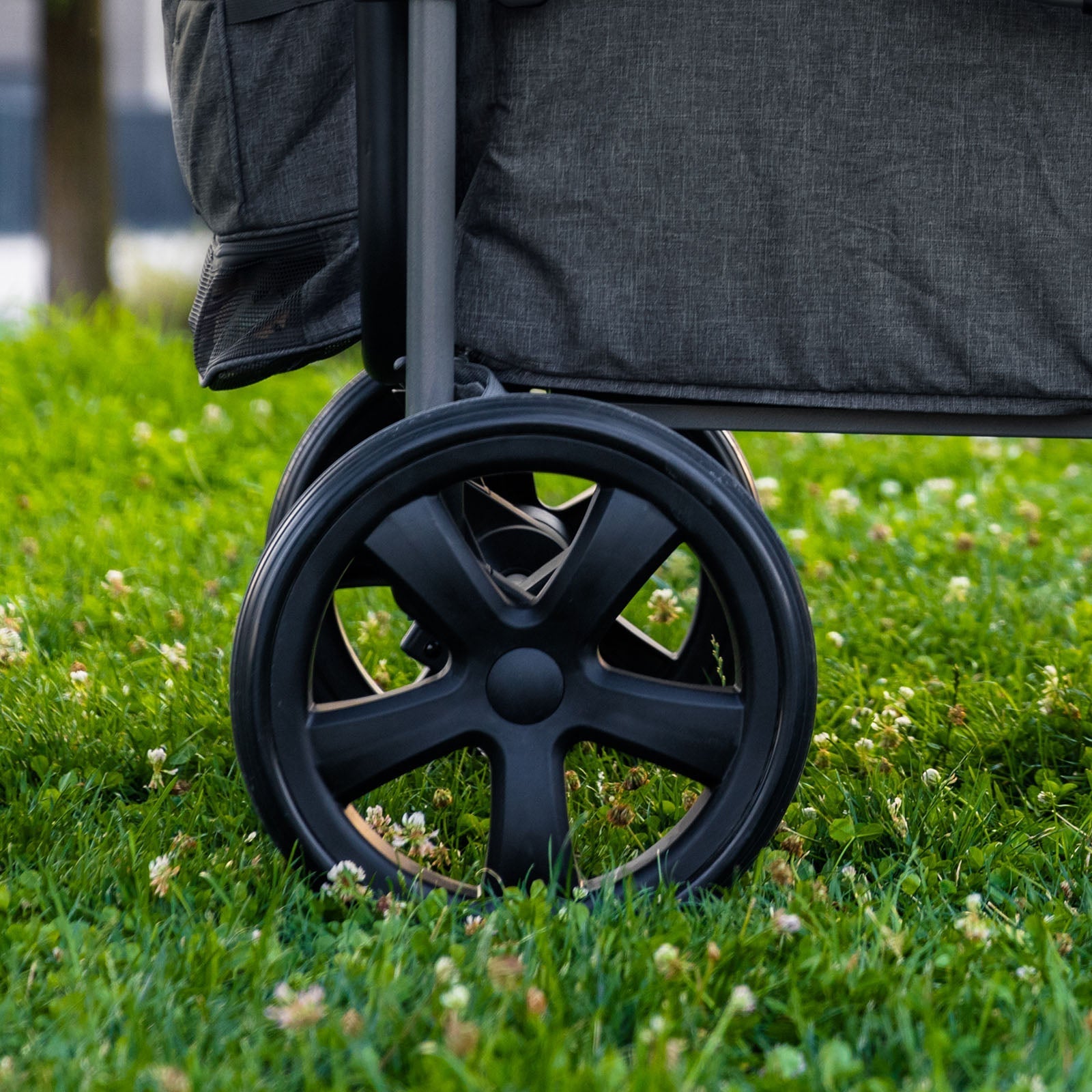 EVER ADVANCED - All Terrain Stroller Wagon - Black