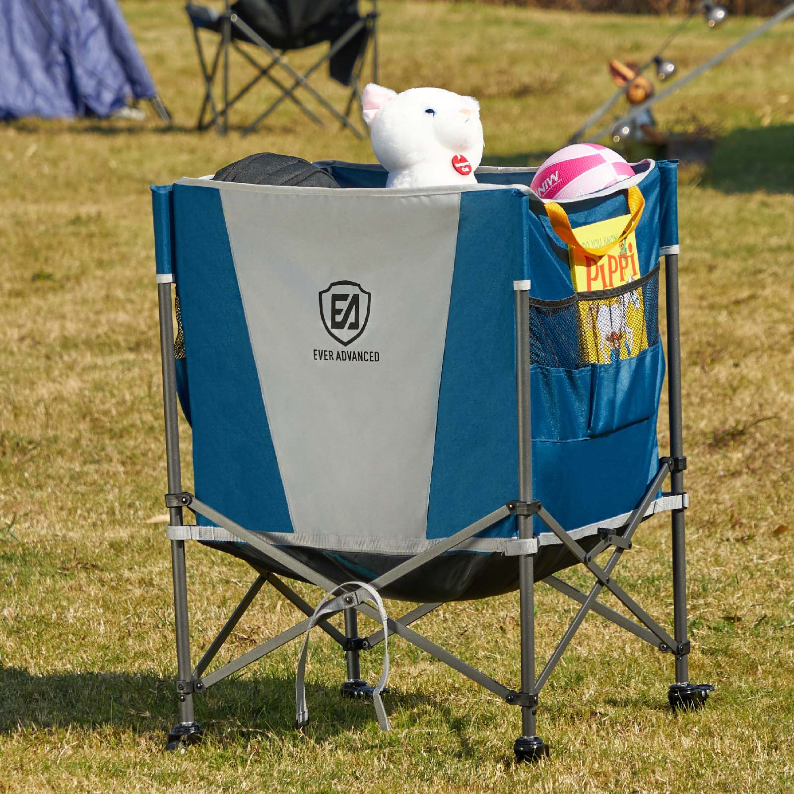 Collapsible Ball Storage Cart