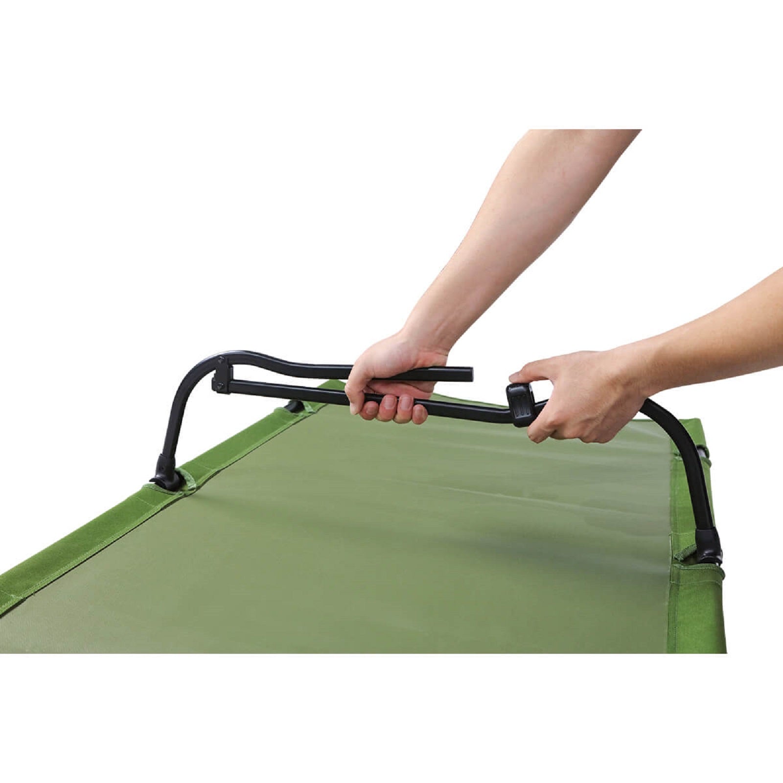 EVER ADVANCED - Compact Camping Cot - Green