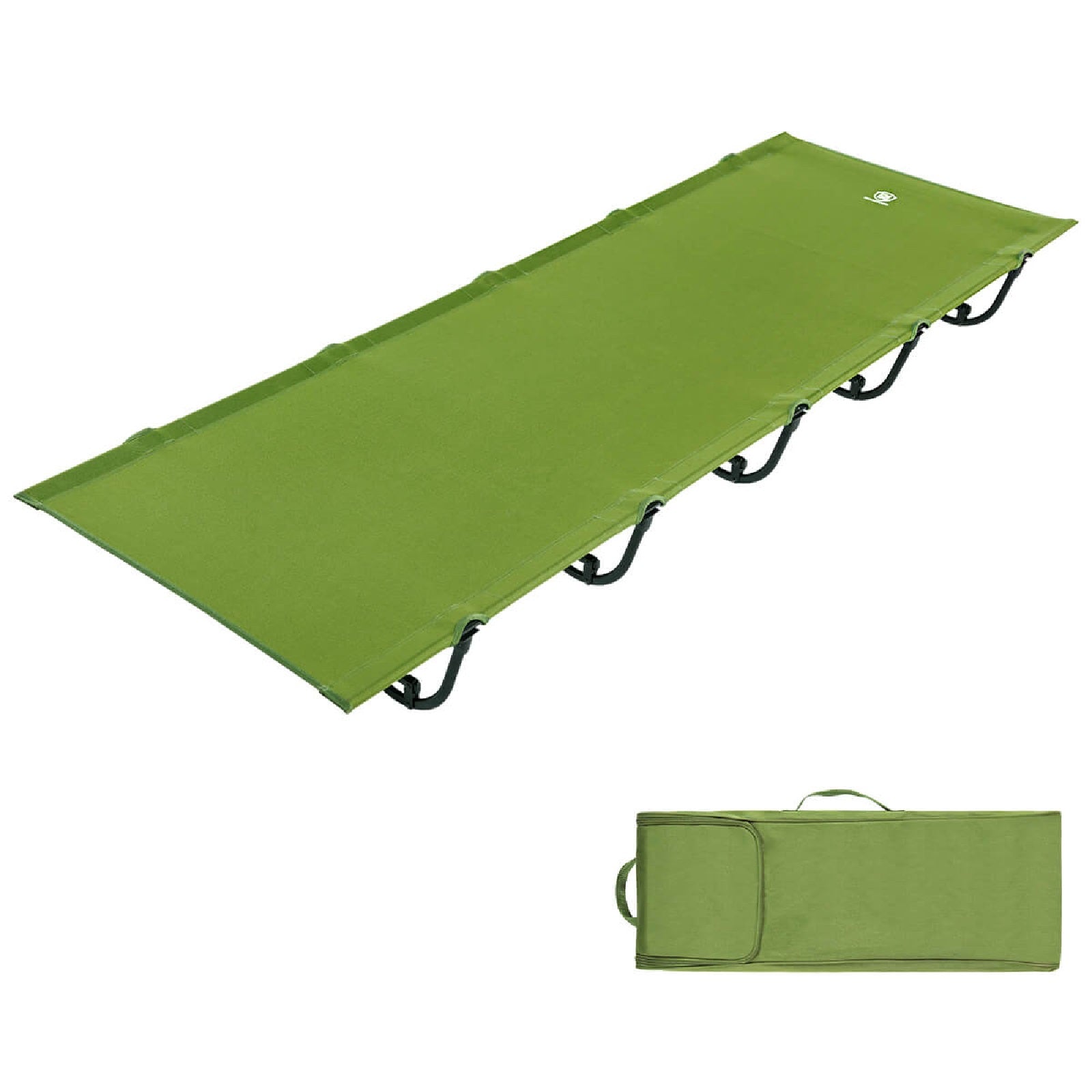 EVER ADVANCED - Compact Camping Cot - Green