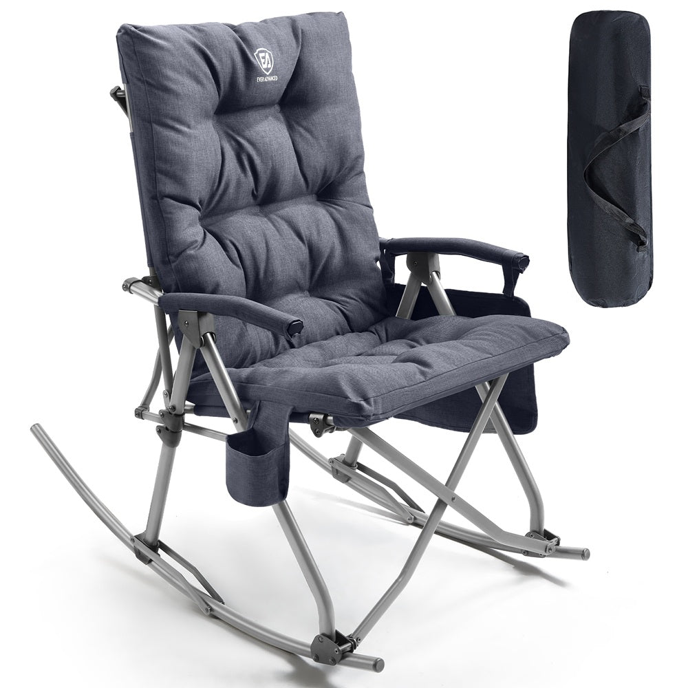 Collapsible Patio Rocking Camping Chair