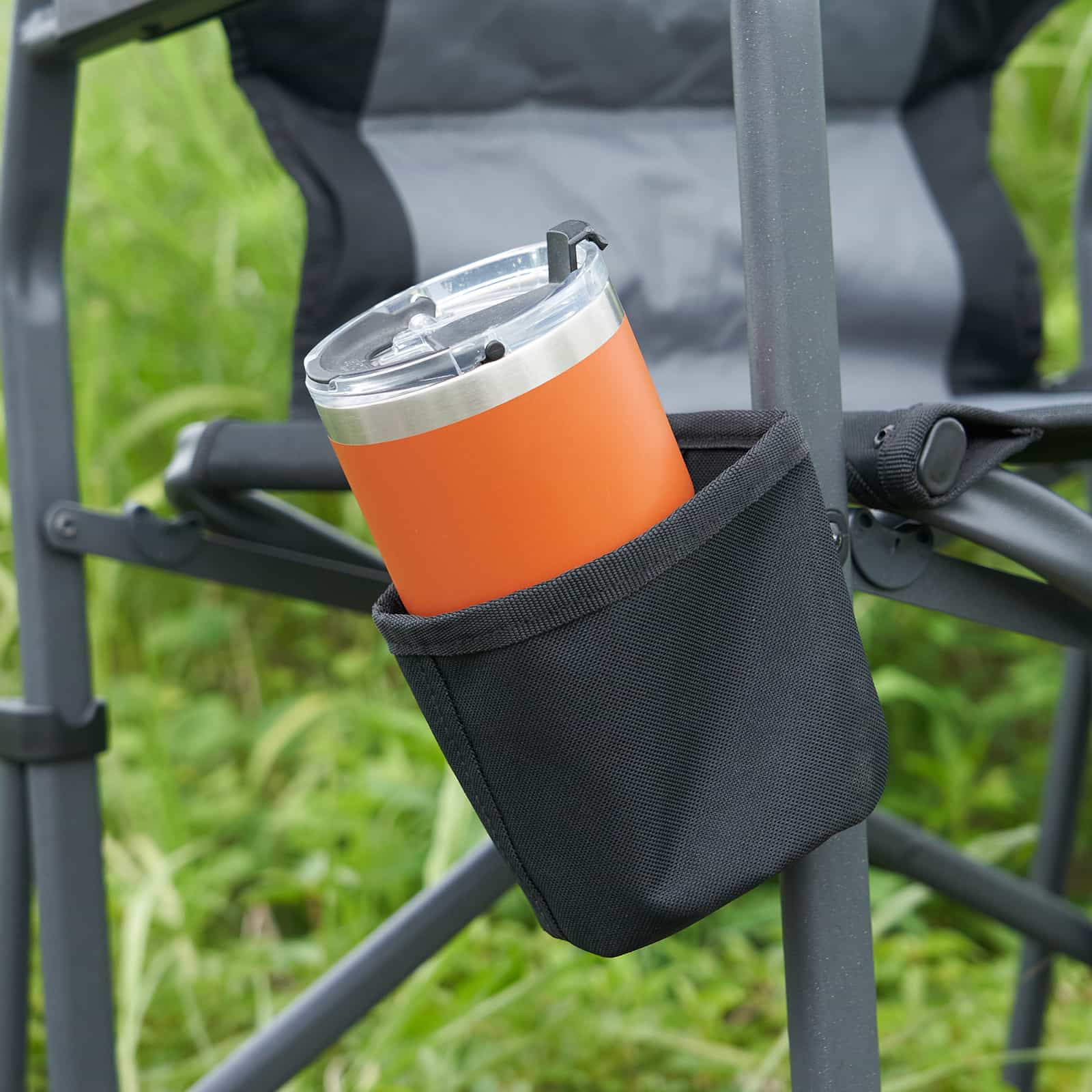 EVER ADVANCED - EVER ADVANCED Folding Rocking Chair - Black