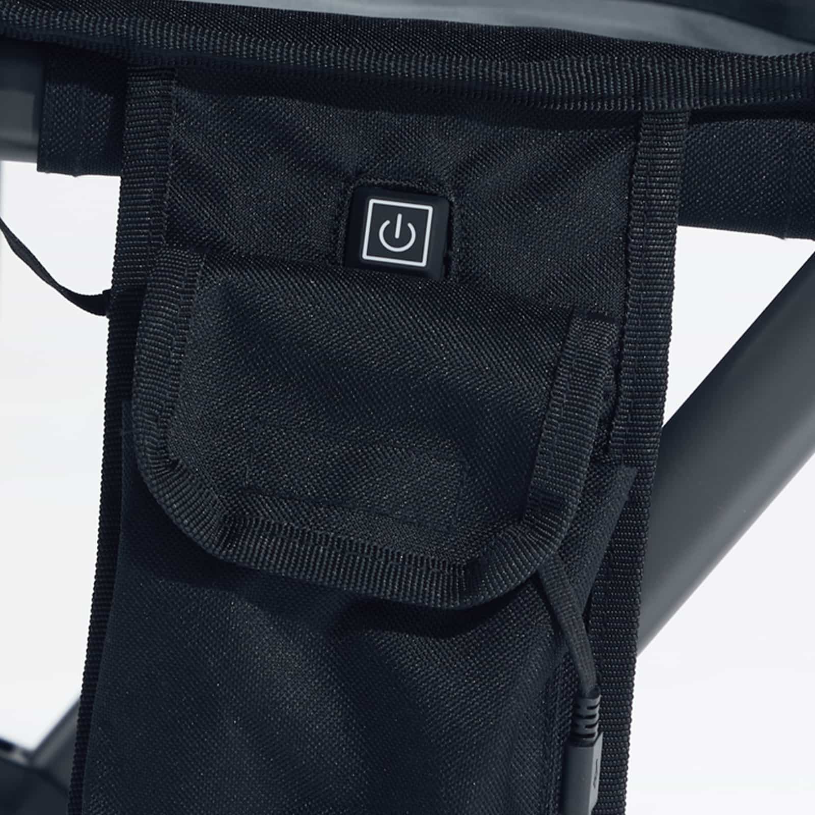 EVER ADVANCED - EVER ADVANCED Heated Reclining Camping Chair -