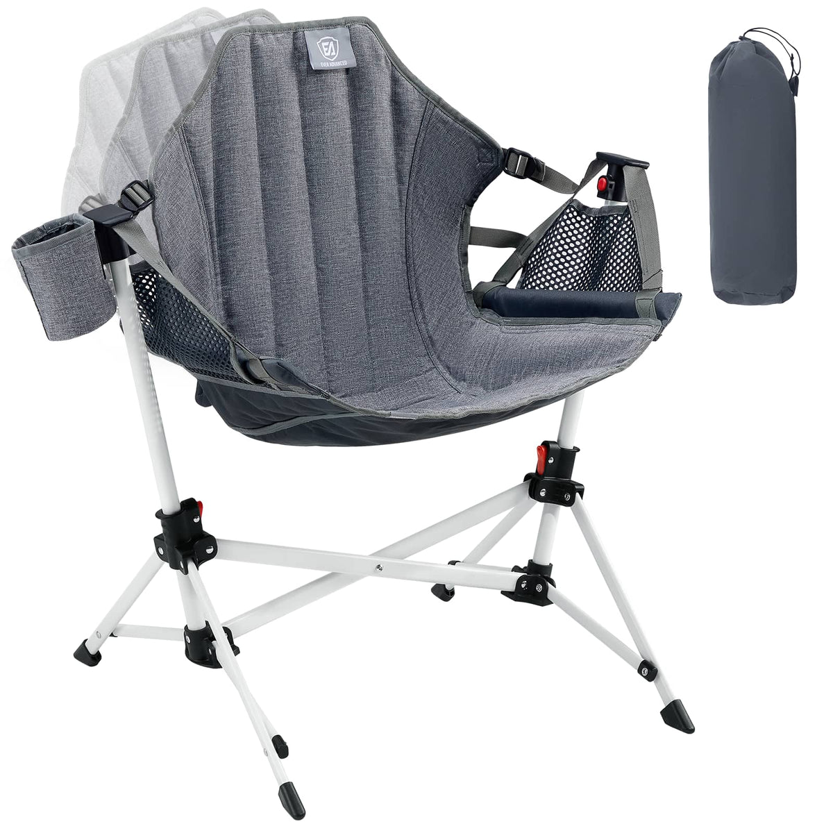 EVER ADVANCED - EVER ADVANCED Kids Hammock Chair - Gray