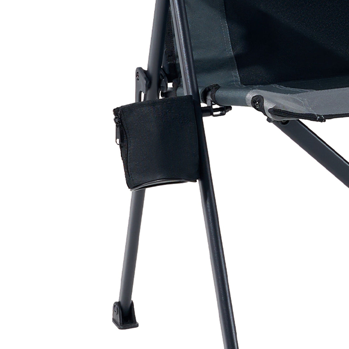 EVER ADVANCED - EVER ADVANCED Reclining Camping Chairs - Black Gray
