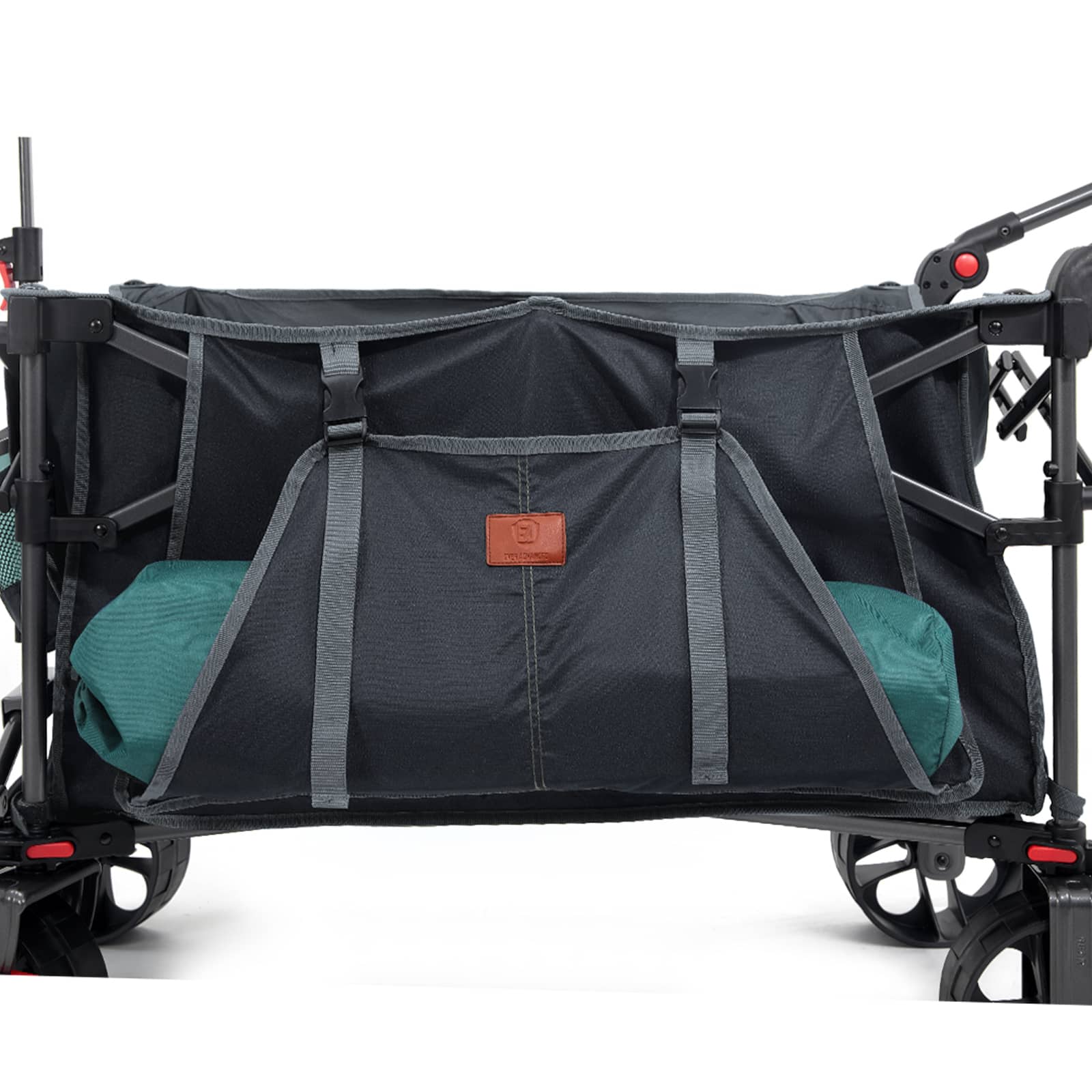 EVER ADVANCED - Folding Camping Push Wagon - Grey