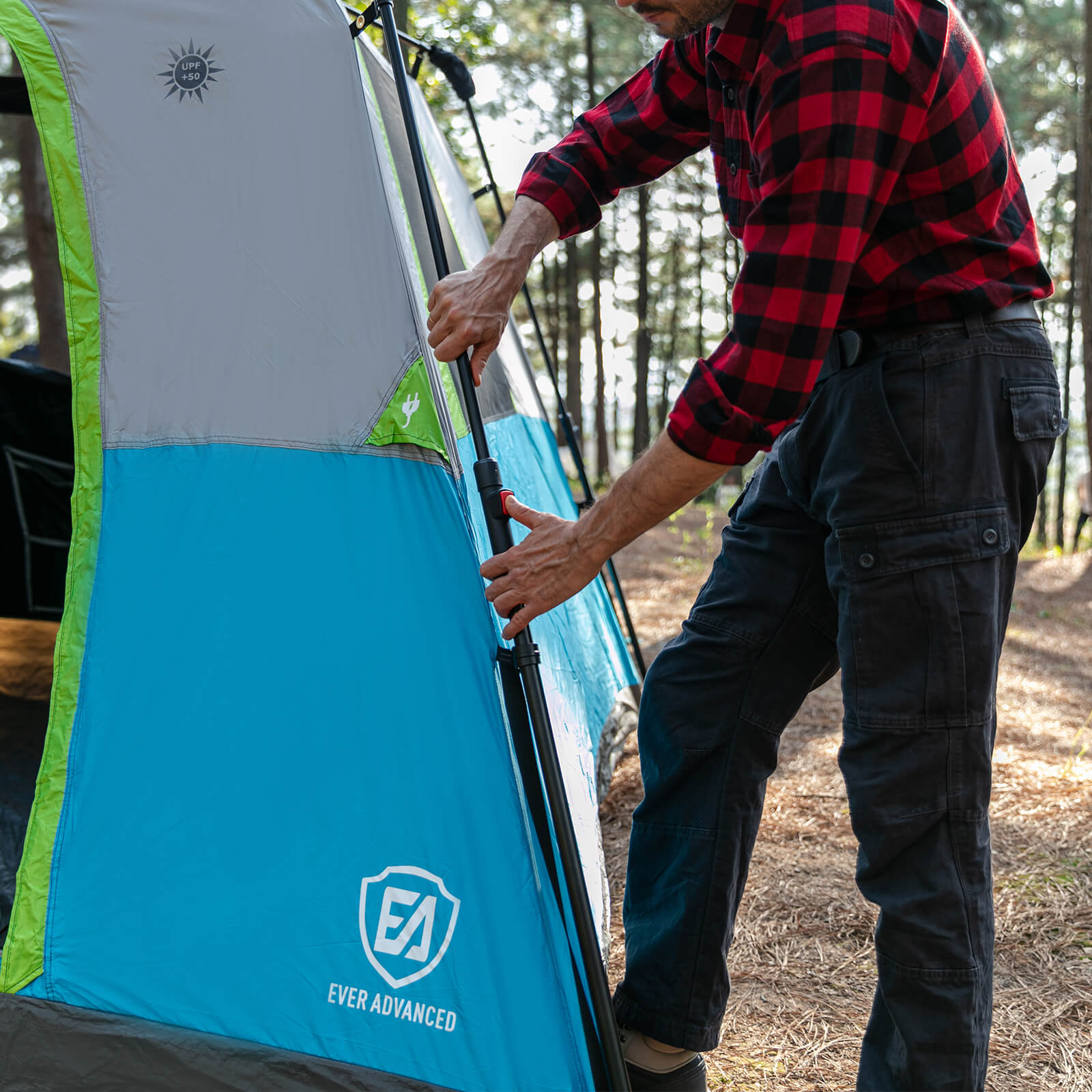 6 Person Blackout Tent With Porch