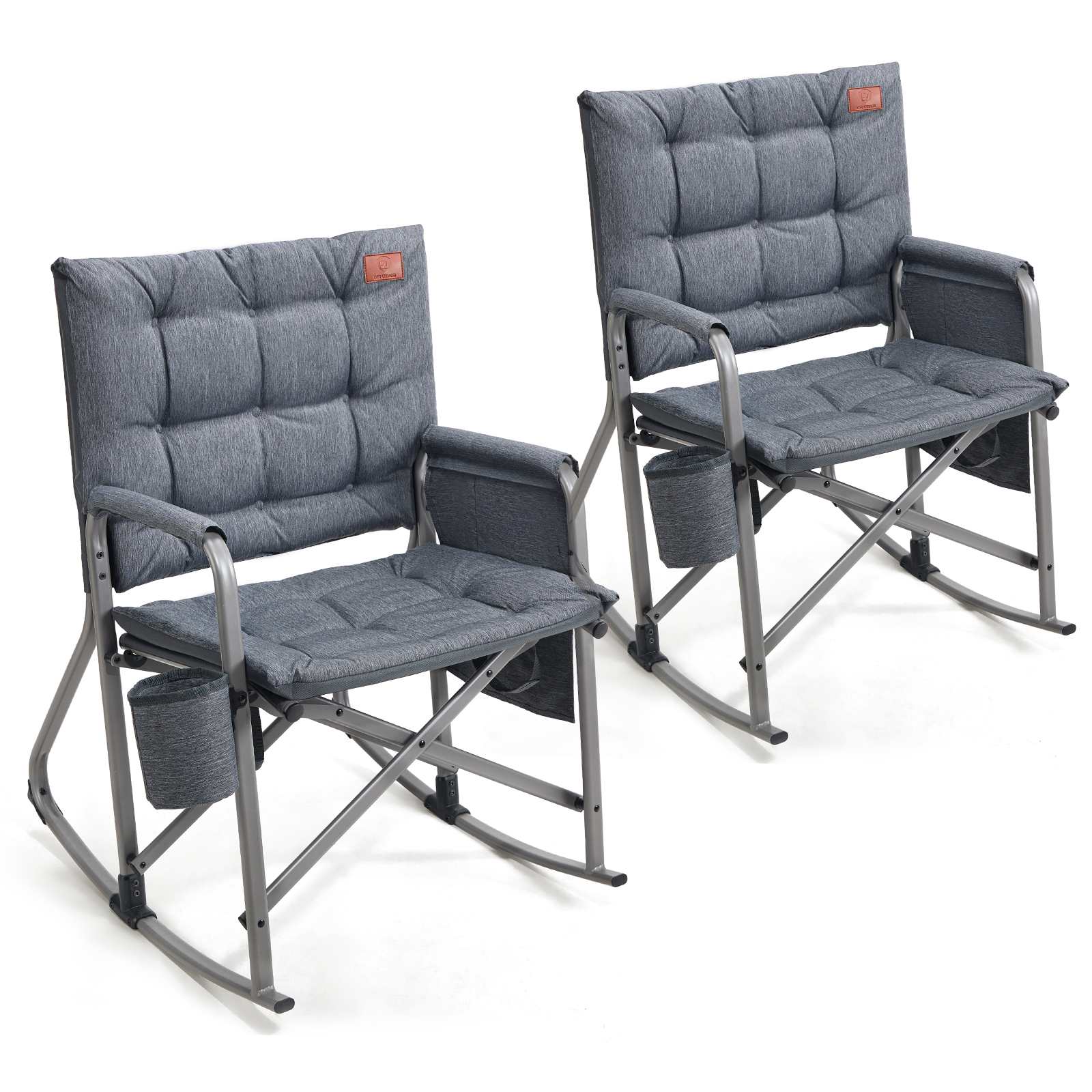 EVER ADVANCED - Lightweight Rocking Chairs Bundle - 2 - Pack