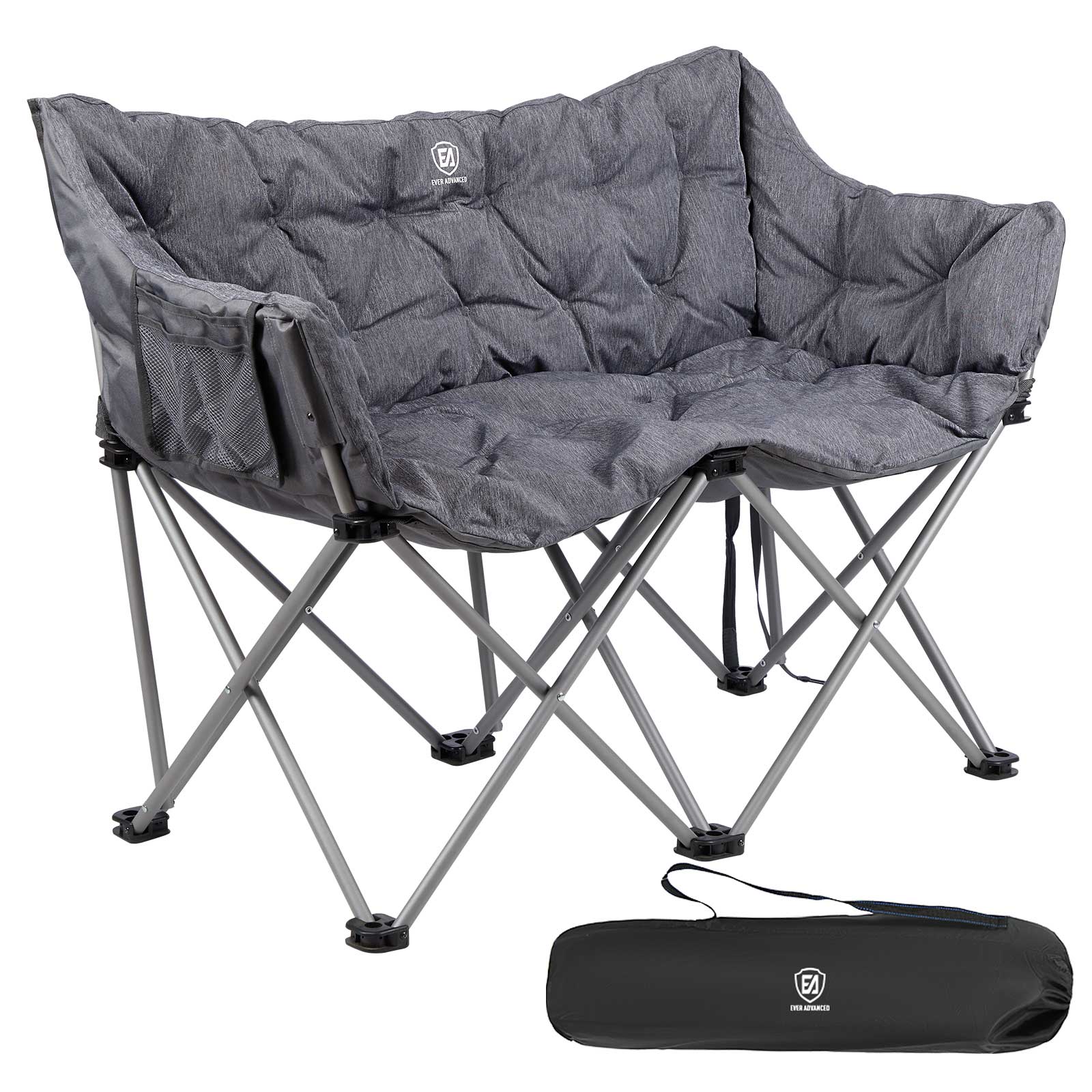 Padded double Camping Chair EVER ADVANCED