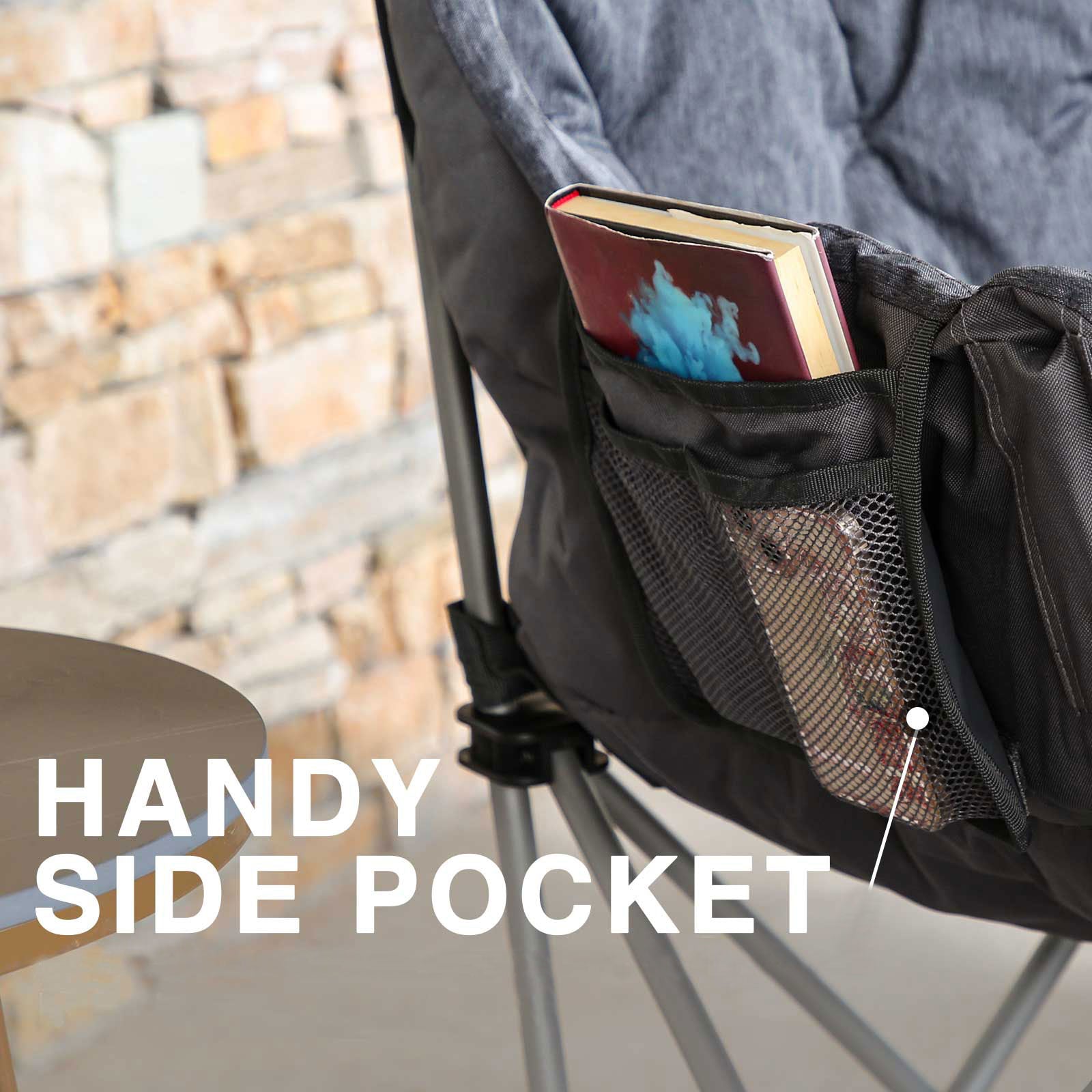 EVER ADVANCED - Padded double Camping Chair -