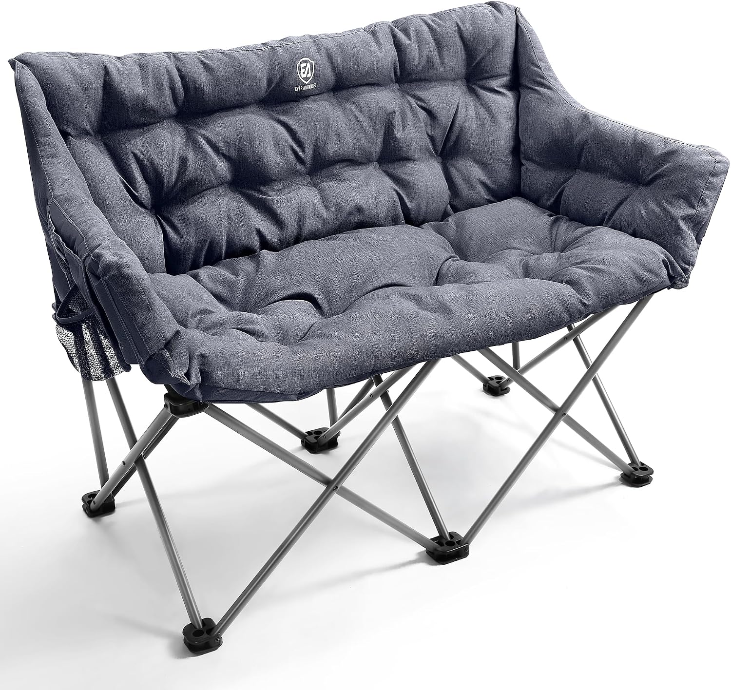 EVER ADVANCED - Padded double Camping Chair -