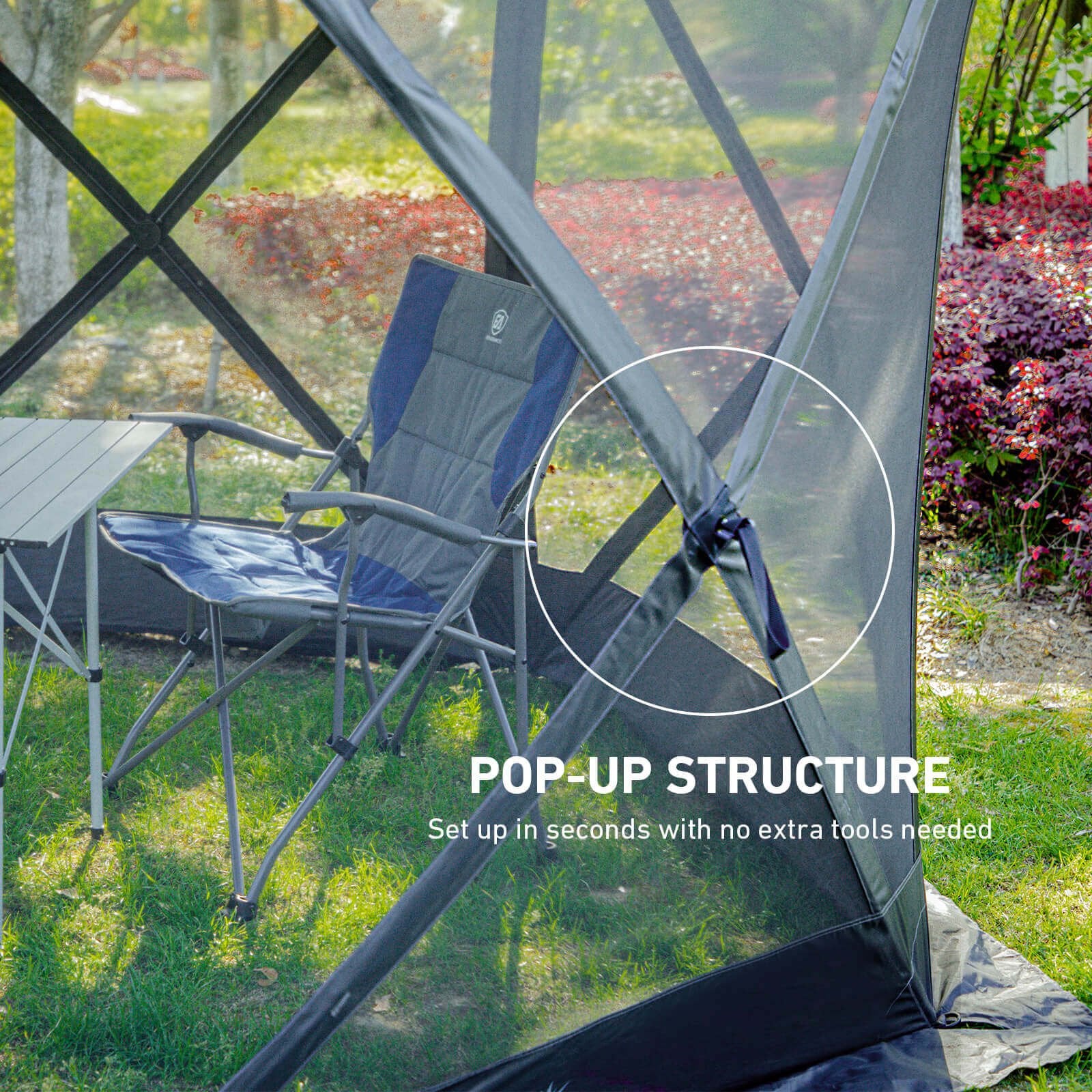 EVER ADVANCED - Pop Up Gazebo 11.5' x 10' -