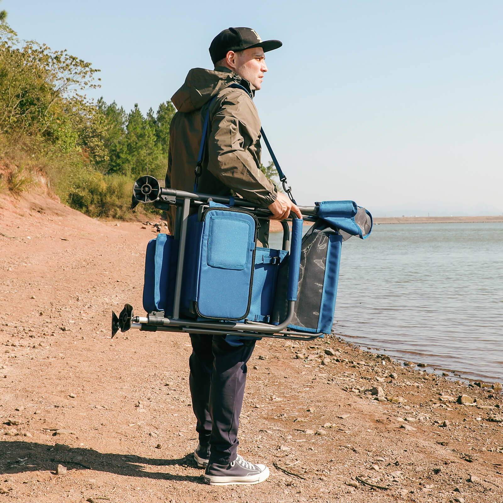 EVER ADVANCED - Quick Adjust Fishing Director's Chair -