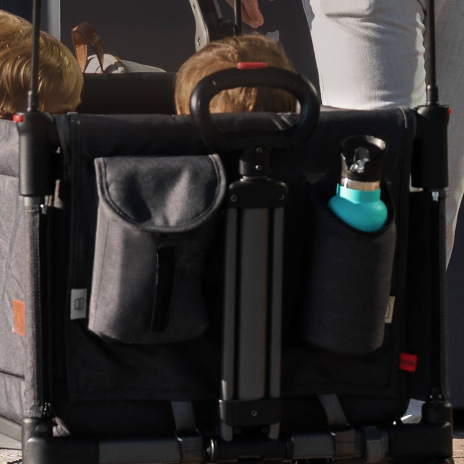 EVER ADVANCED - Side - Unzip Wagon Stroller - Grey