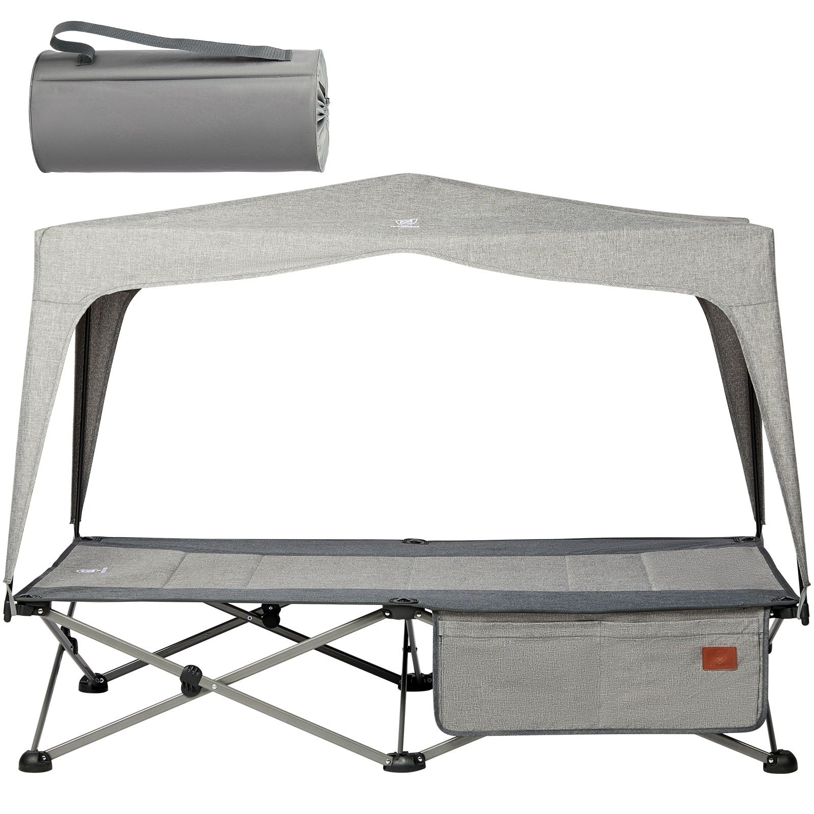 Portable Toddler Travel Cot with Canopy EVER ADVANCED