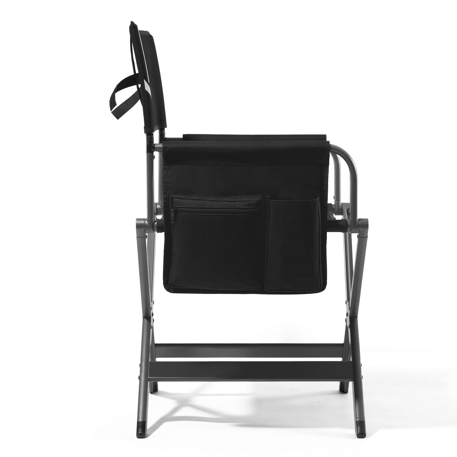 ViviFold Aluminum Lightweight Directors Chair - EVER ADVANCEDDirectors ChairsBlack