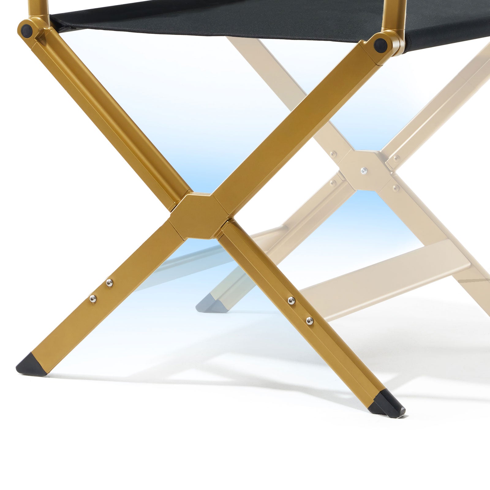 ViviFold Aluminum Lightweight Directors Chair - EVER ADVANCEDDirectors ChairsGold