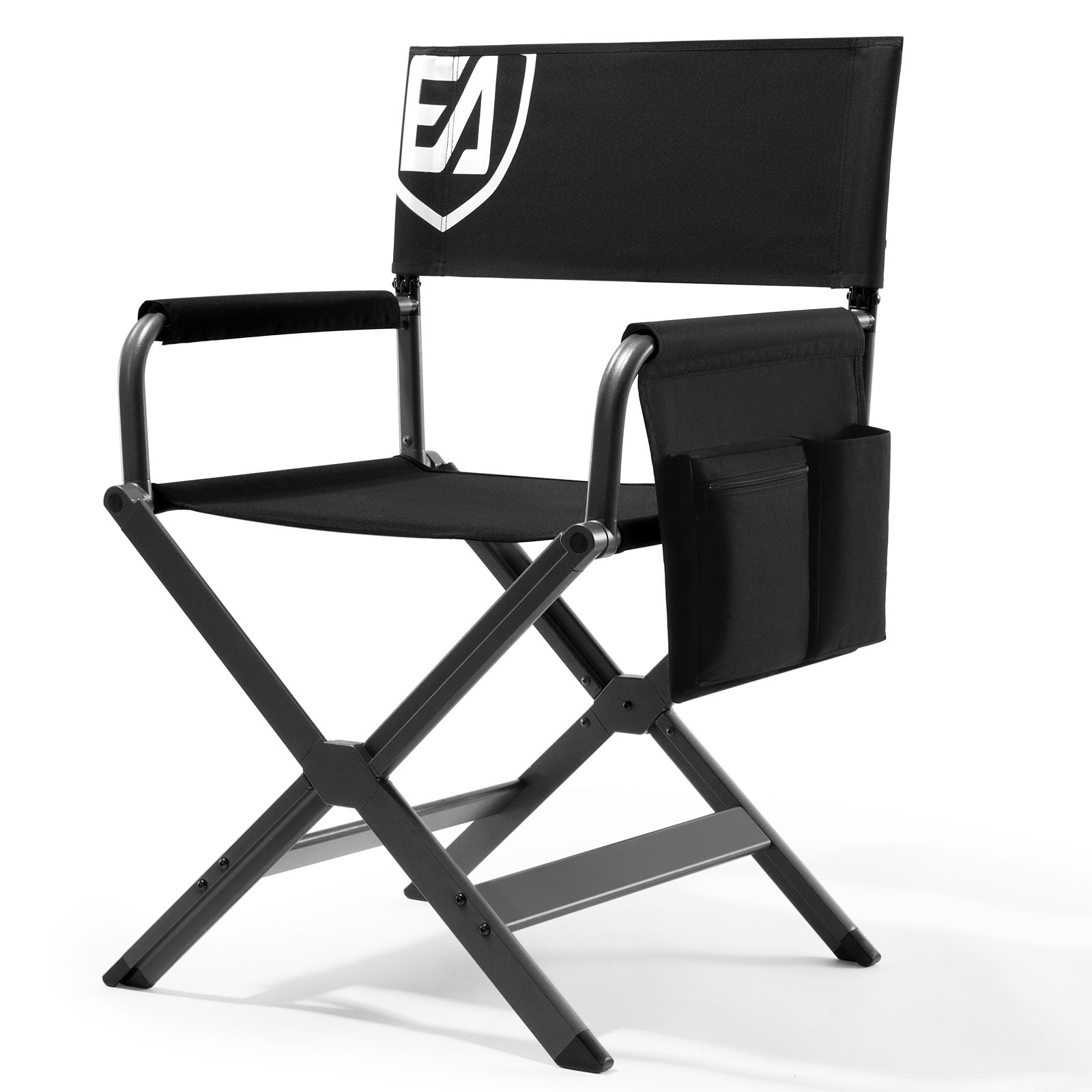 ViviFold Aluminum Lightweight Directors Chair - EVER ADVANCEDDirectors ChairsBlack