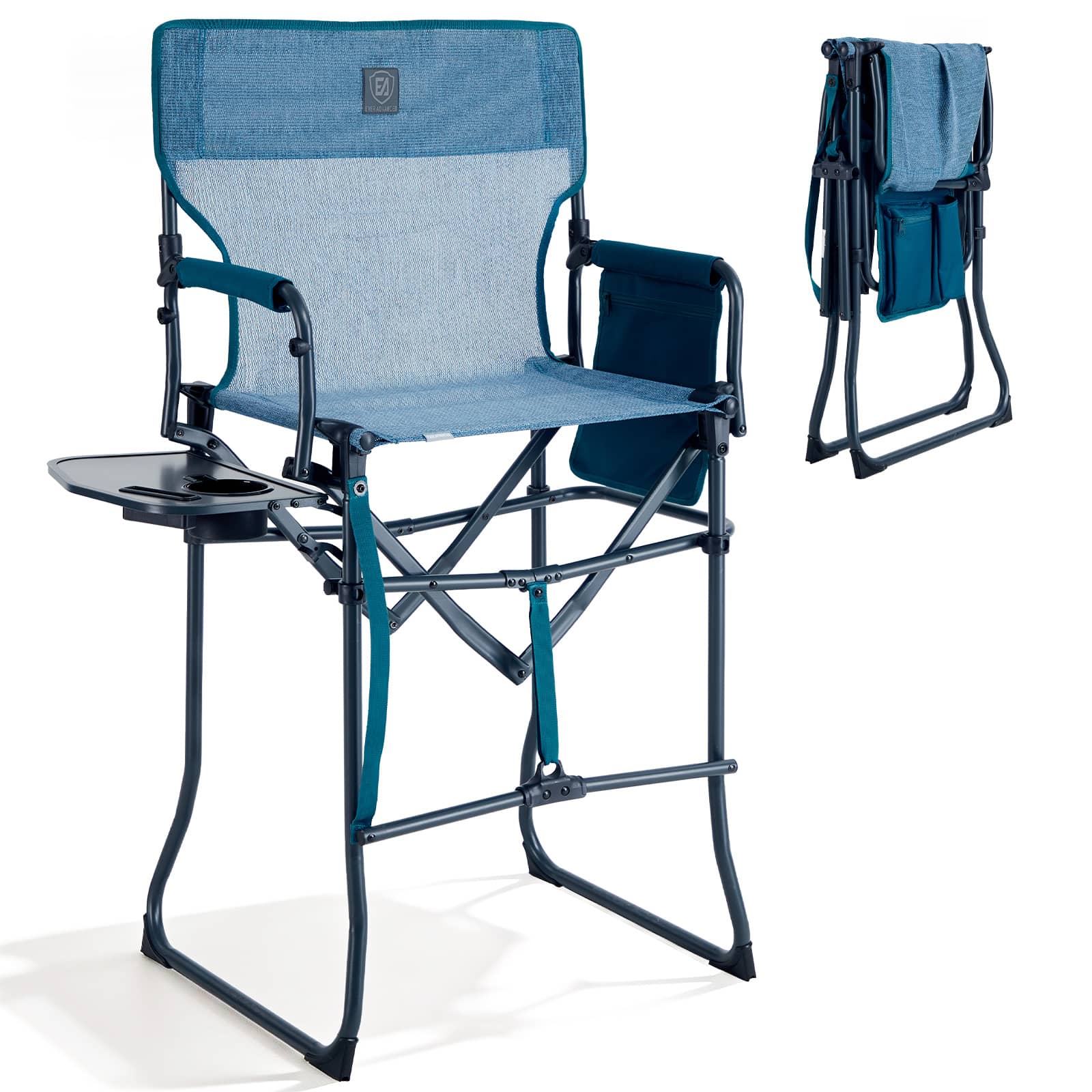 Portable Tall Folding Camping Chair