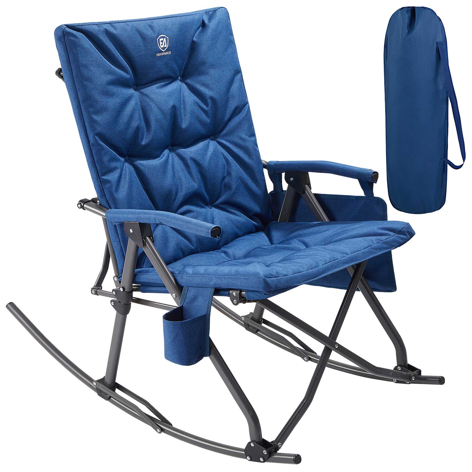 Collapsible Patio Rocking Camping Chair