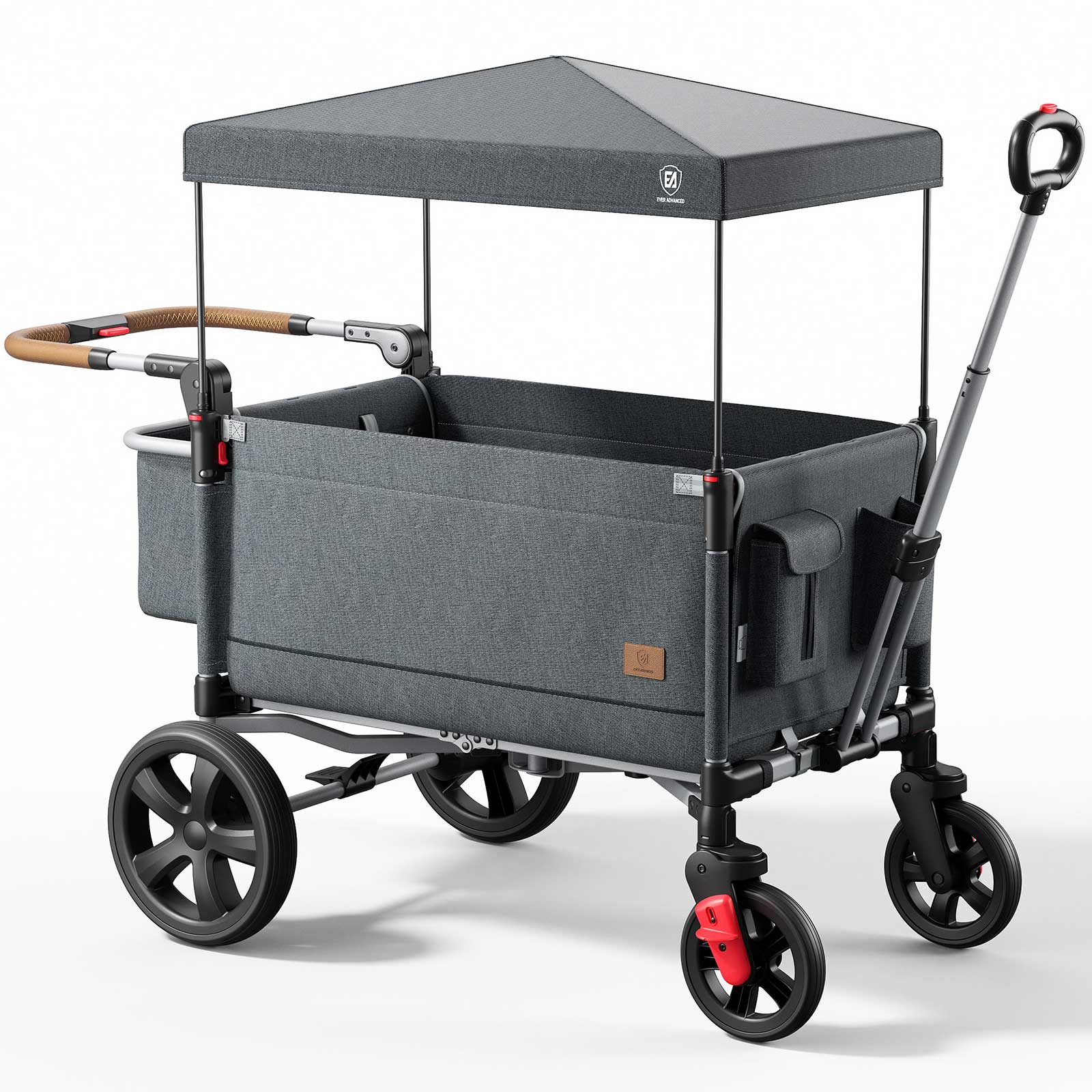 Side-Unzip Wagon Stroller