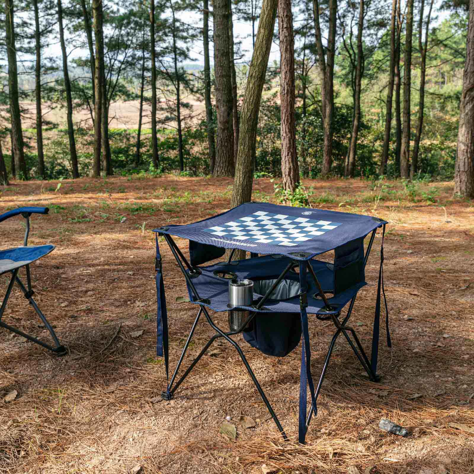 Camping Picnic Table With Cooler