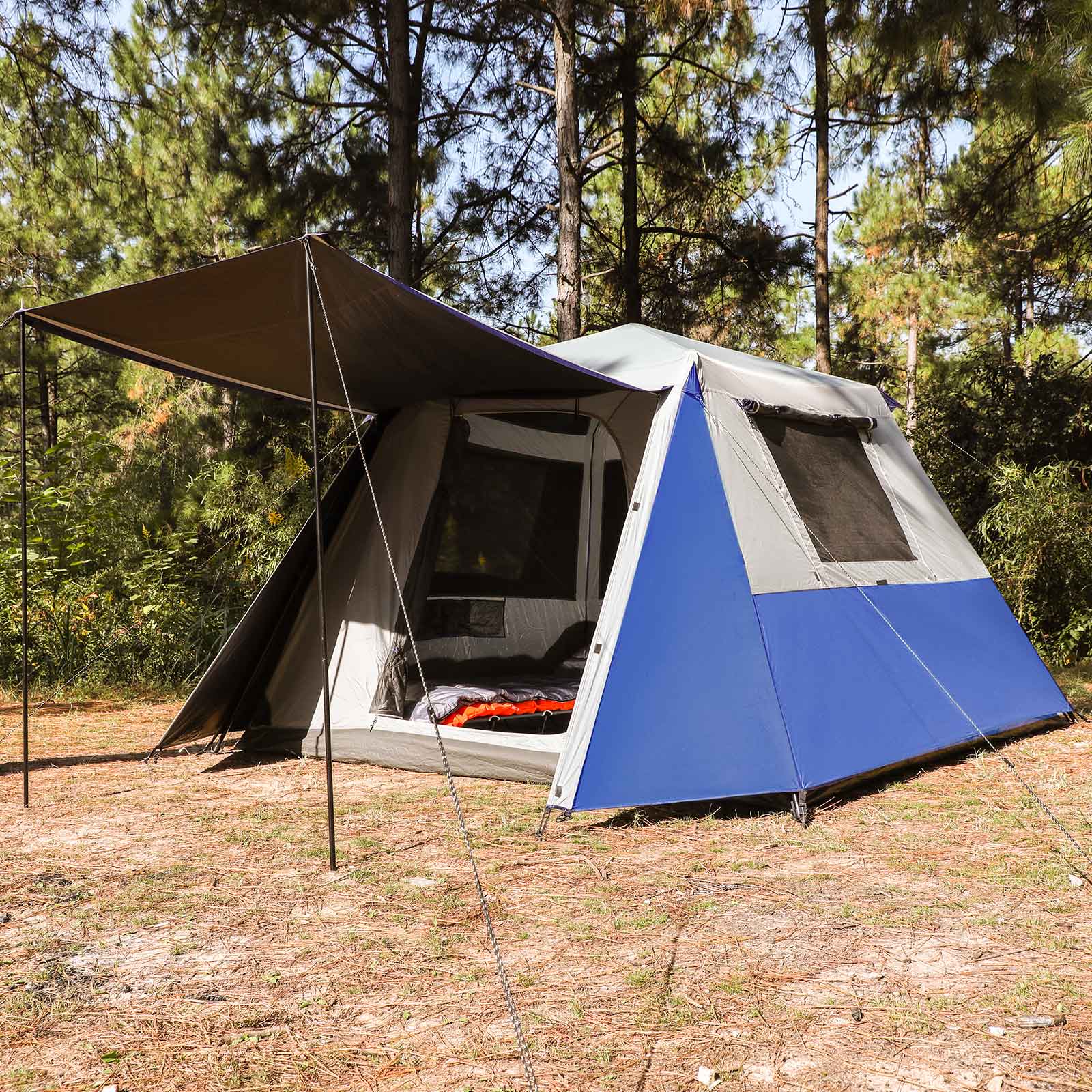 6 Person Blackout Tent With Porch