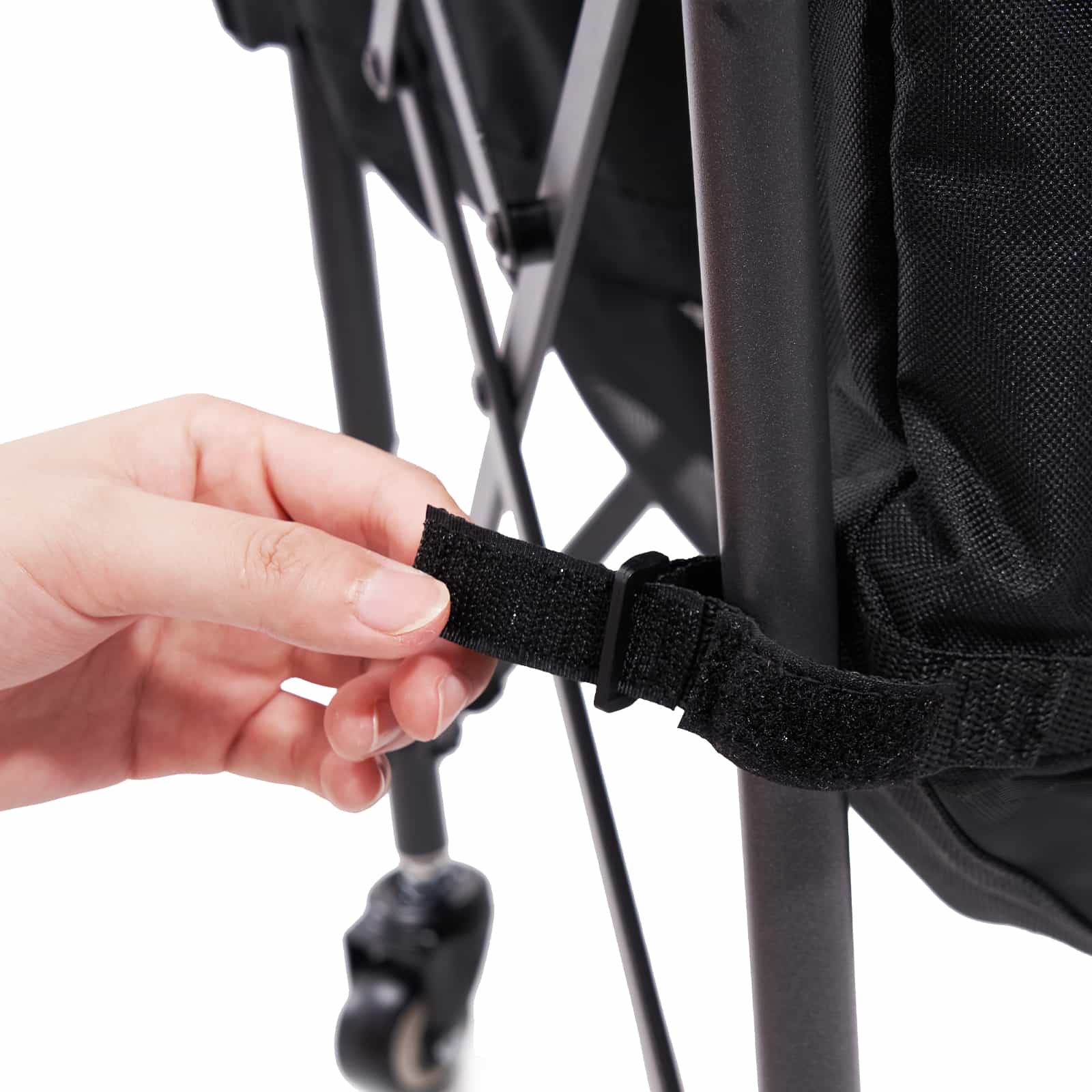 EVER ADVANCED - Collapsible Ball Storage Cart - Black