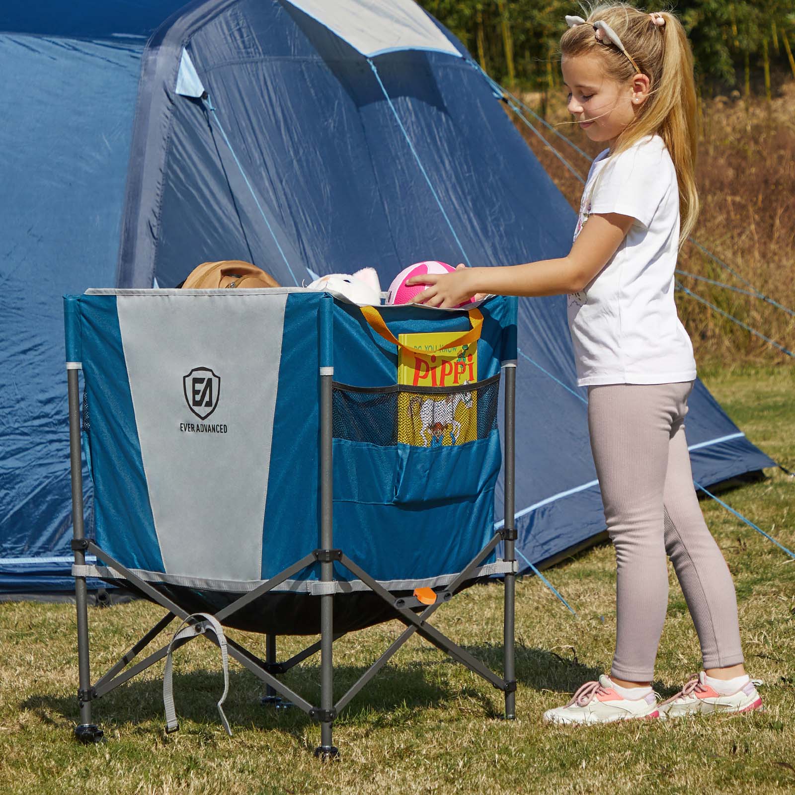 Collapsible Ball Storage Cart - EVER ADVANCEDStorage Cart