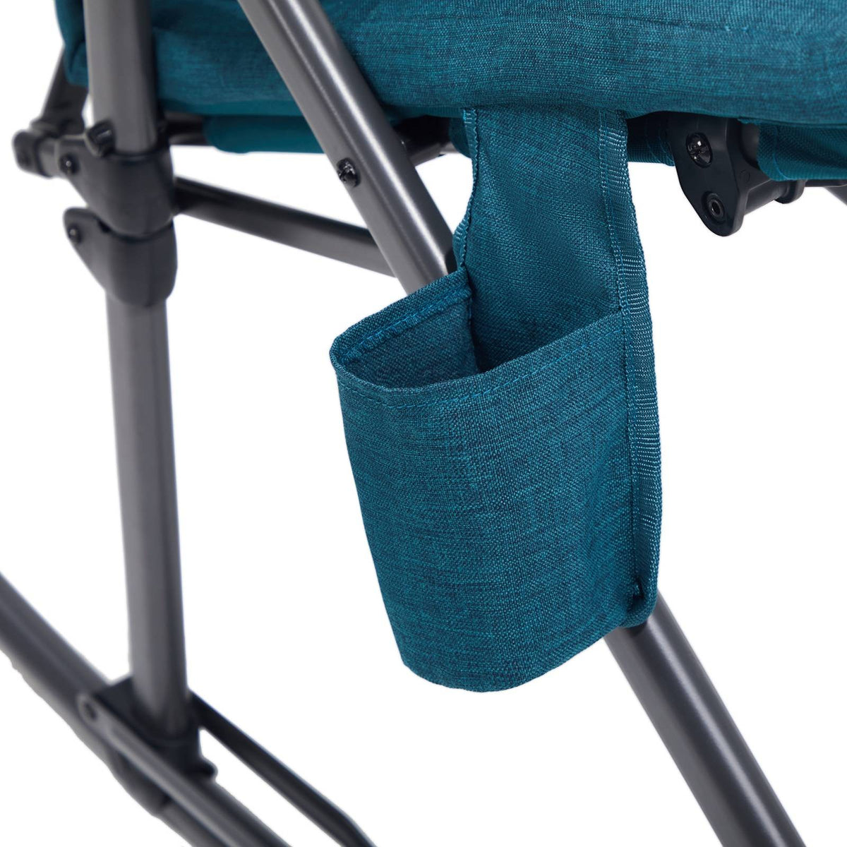 EVER ADVANCED - Collapsible Patio Rocking Camping Chair - Green