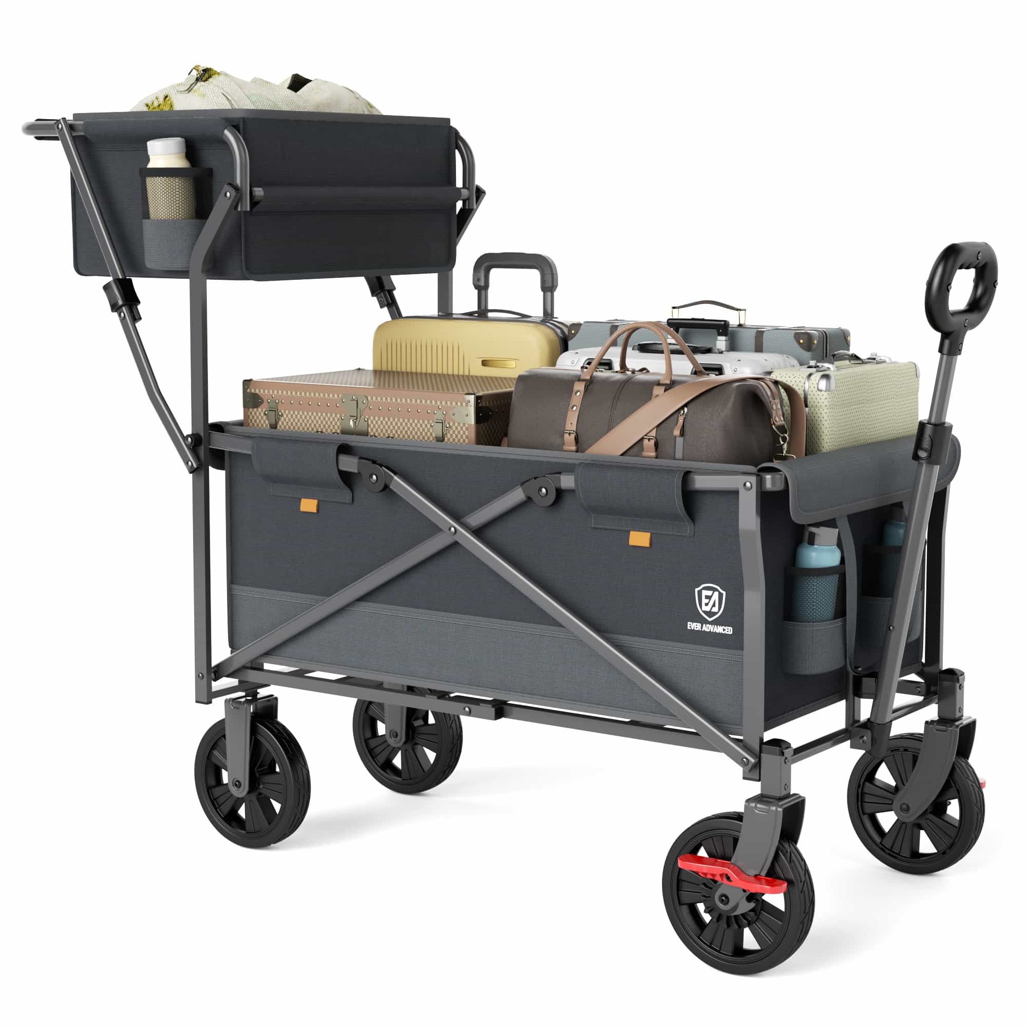 Coleman OUTDOOR WAGON ダークグレー Amazon.com: Coleman XL Collapsible Wagon, Heavy‑Duty 400 lb