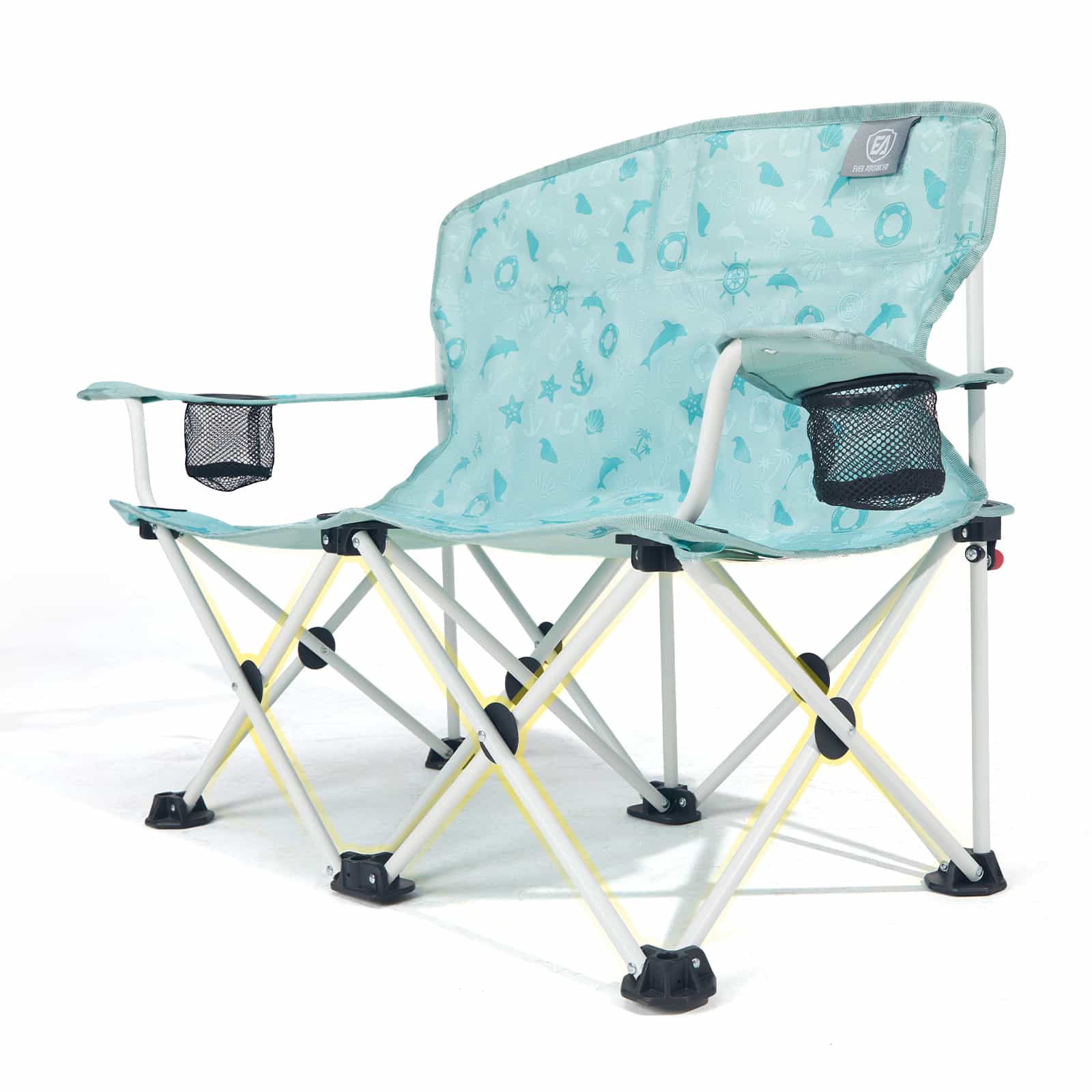 EVER ADVANCED - Ever Advanced Double Camping Chair for Kids - Dolphin Green