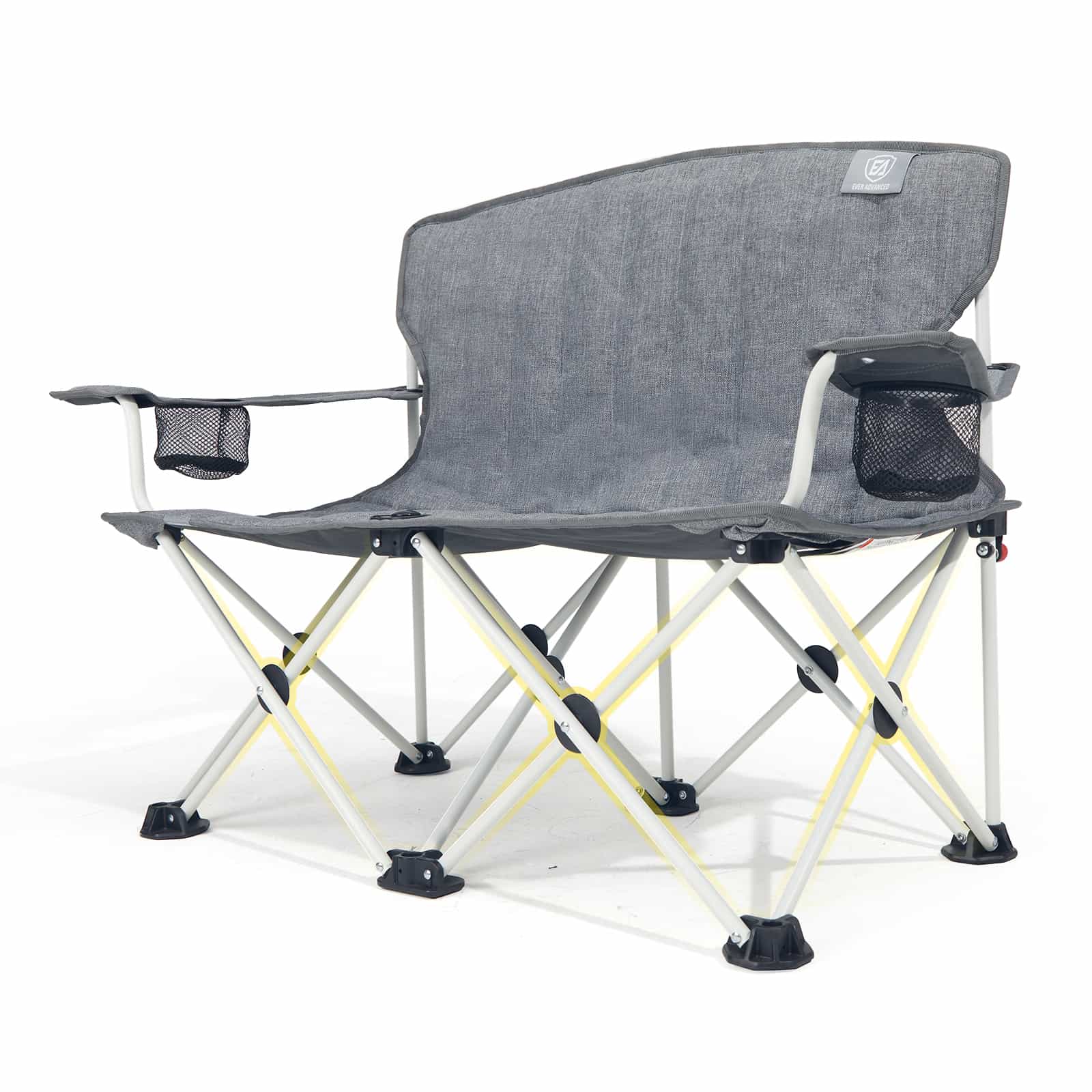 EVER ADVANCED - Ever Advanced Double Camping Chair for Kids - Gray