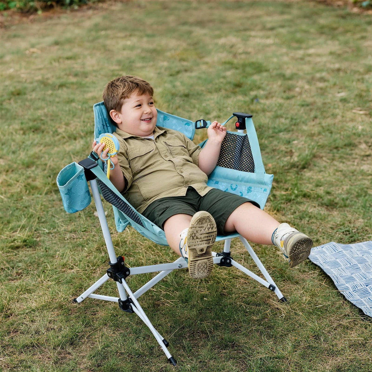 EVER ADVANCED - EVER ADVANCED Kids Hammock Chair - Dolphin Green