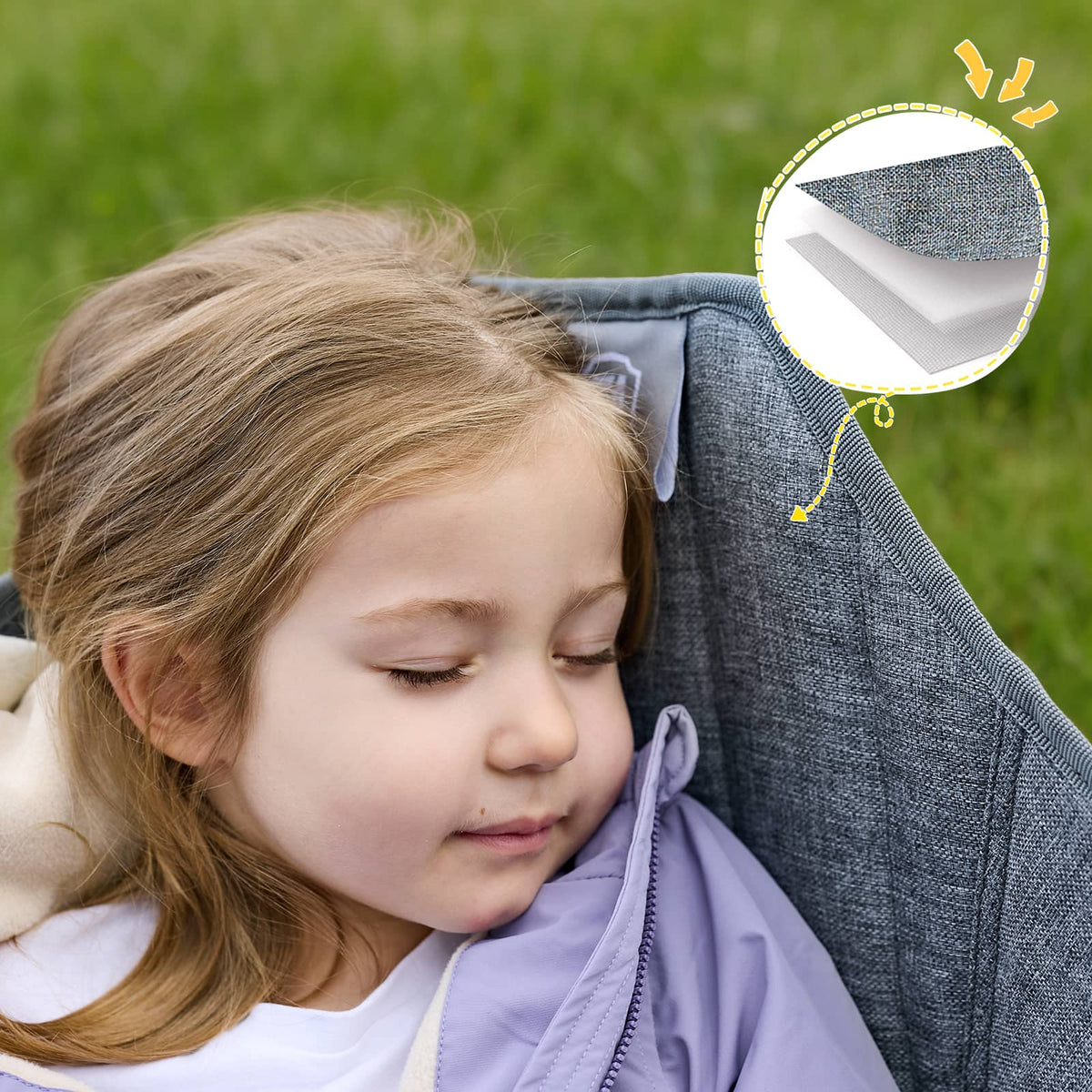 EVER ADVANCED - EVER ADVANCED Kids Hammock Chair - Gray