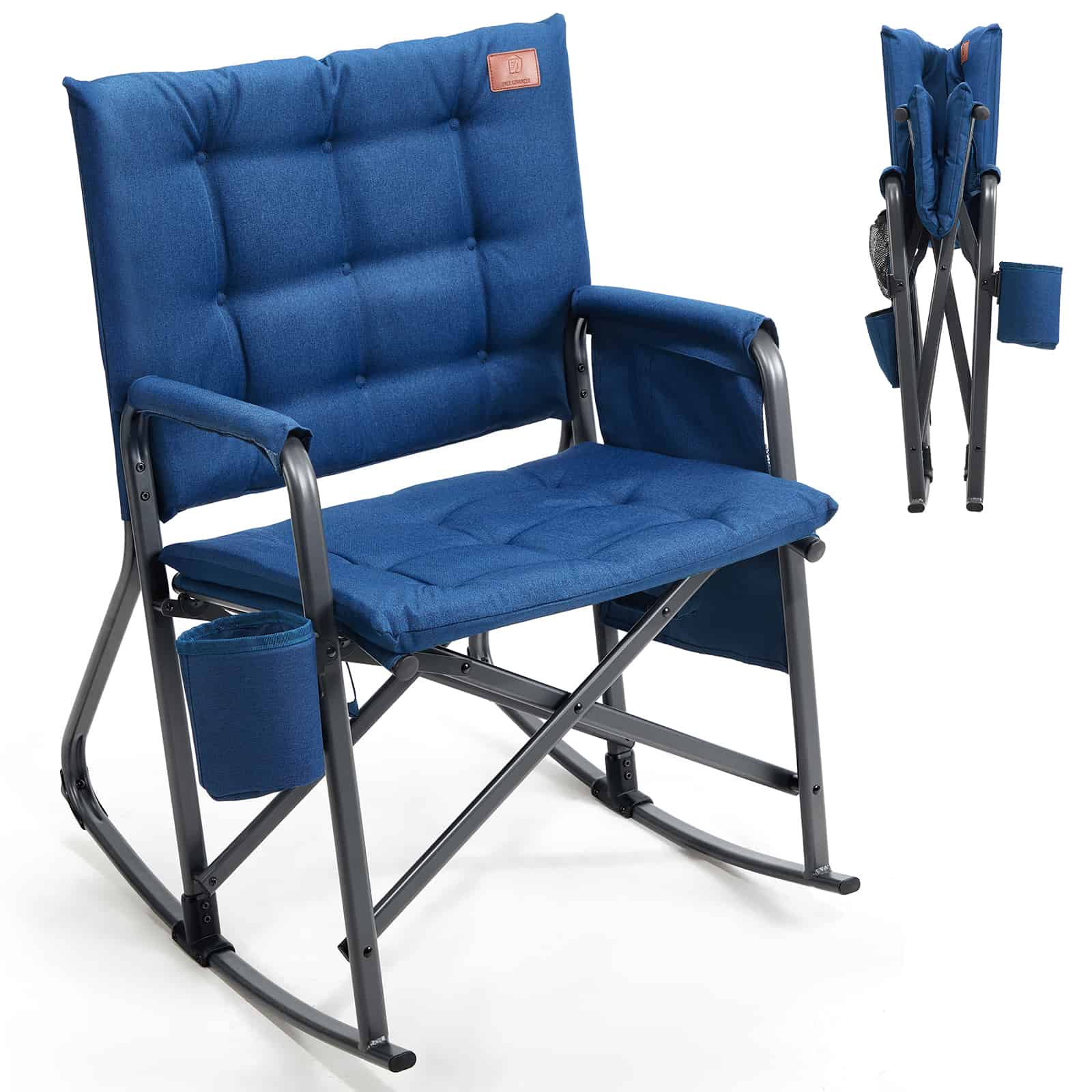 EVER ADVANCED - Lightweight Rocking Chair - Blue