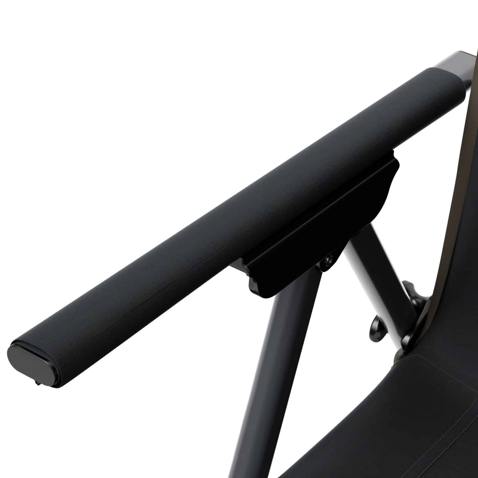 EVER ADVANCED - Reclining Camping Chairs - Black