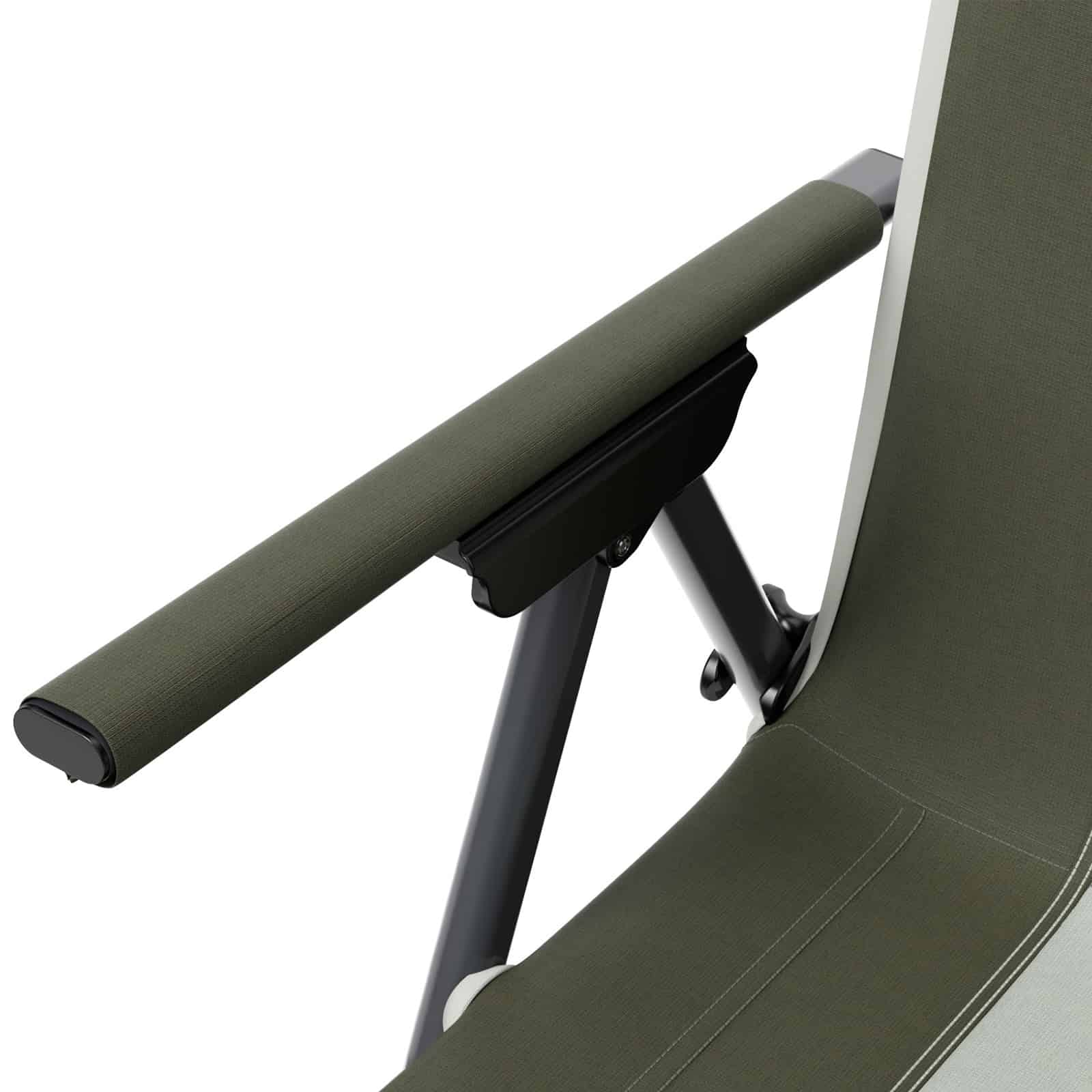 EVER ADVANCED - Reclining Camping Chairs - Green