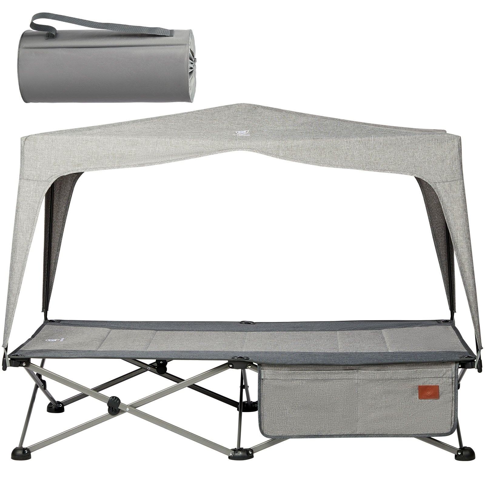 Ever Advanced Portable Toddler Travel Cot with Canopy