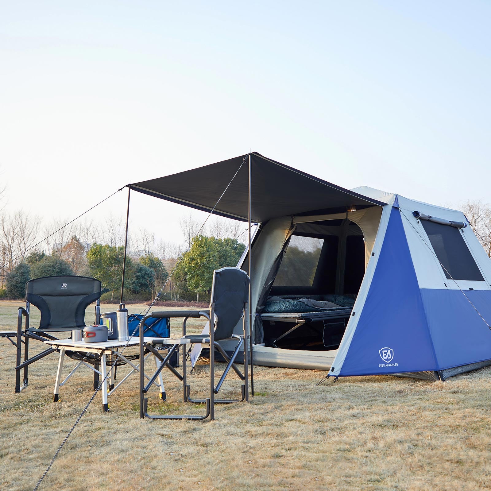 Ever Advanced 6 Person Blackout Tent With Porch